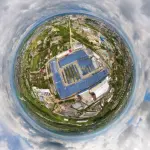 Fotografia Aerea con Fotocamere a 360°
