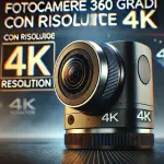 Fotocamere 360 gradi con risoluzione 4K per esperienza cinematografica
