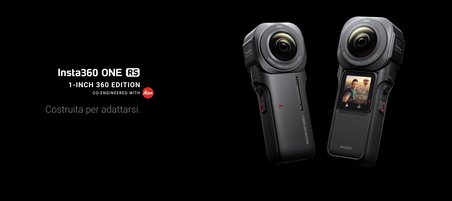 Insta360 ONE RS 1-Inch 360 Edition: Perfezione creativa in ogni scatto