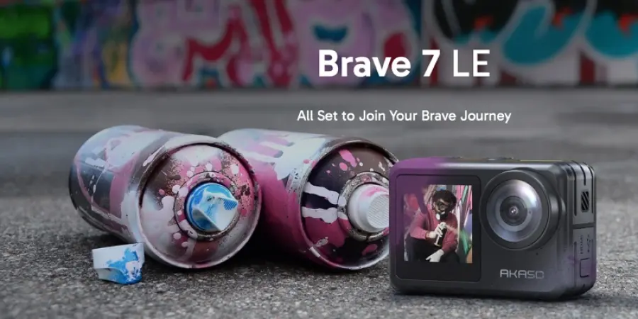 AKASO Brave 7 Lite Action Camera: Compagna Ideale per le Avventure Sportive