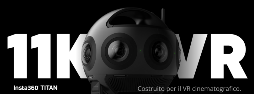 insta360 titan professionale